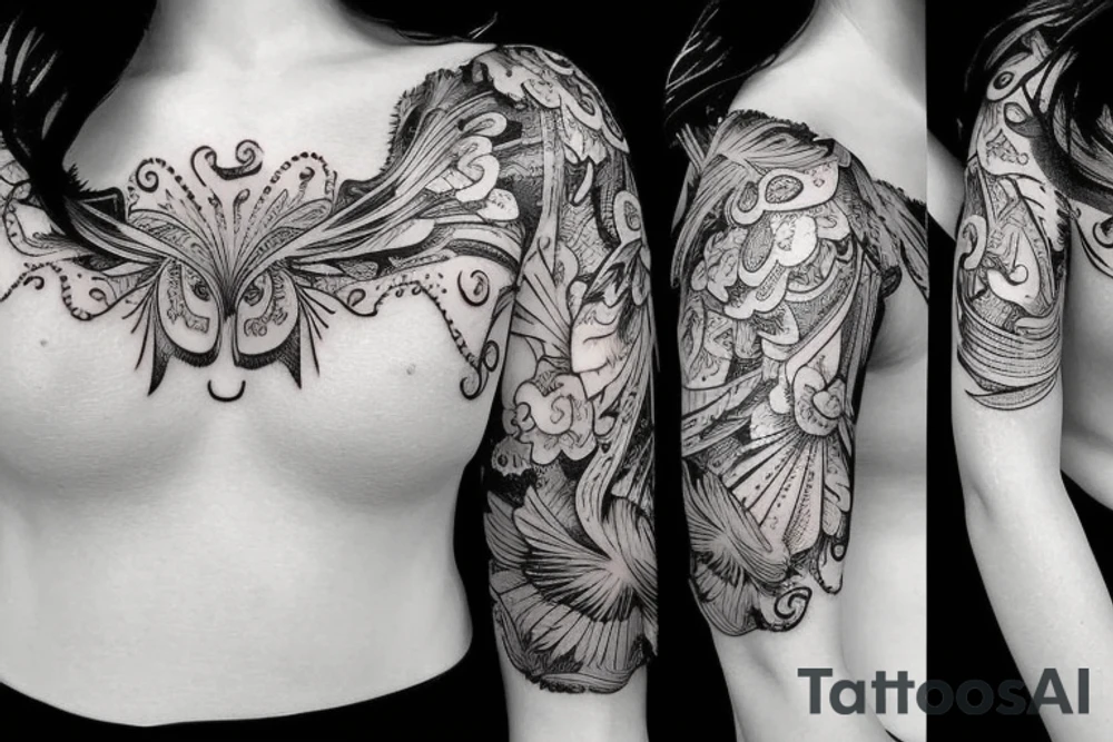 woman tattoo idea