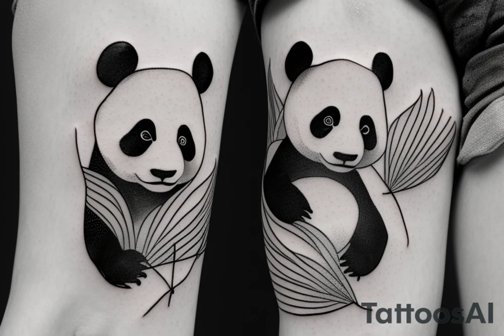 panda tattoo idea
