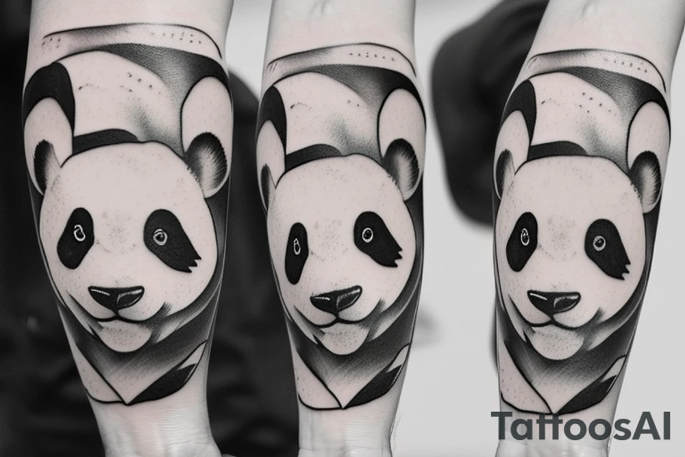 panda tattoo idea