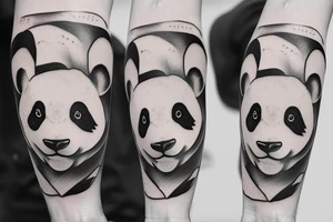 panda tattoo idea