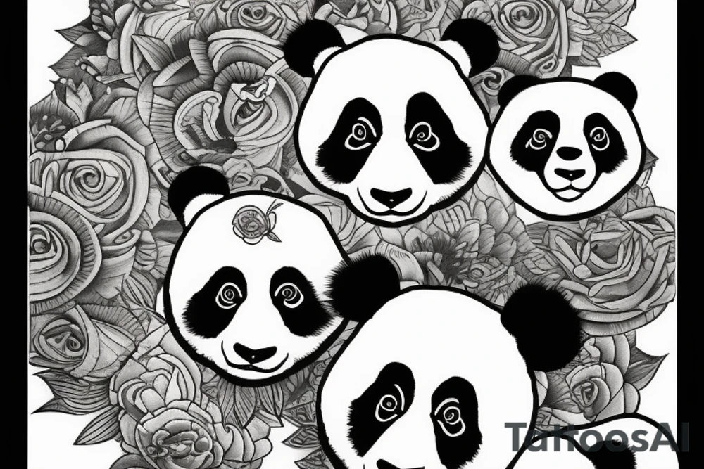 panda tattoo idea