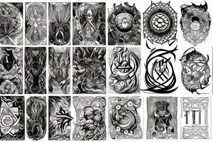 "Tibi Et Igni" - For you and for fire (indicating an extreme, all-or-nothing devotion) tattoo idea