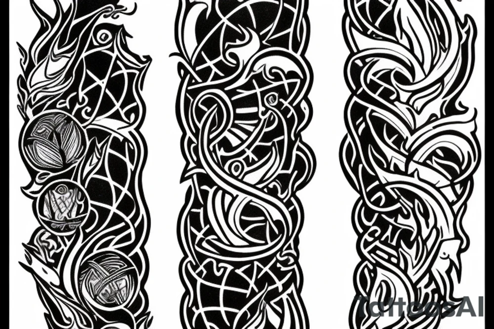 "Tibi Et Igni" - For you and for fire (indicating an extreme, all-or-nothing devotion) tattoo idea