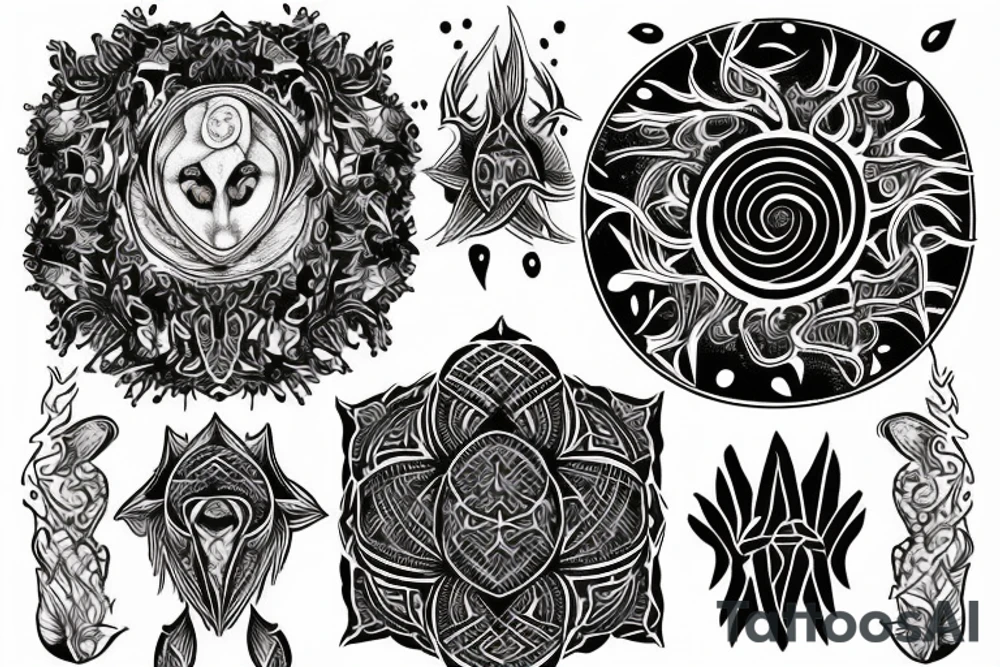 "Tibi Et Igni" - For you and for fire (indicating an extreme, all-or-nothing devotion) tattoo idea
