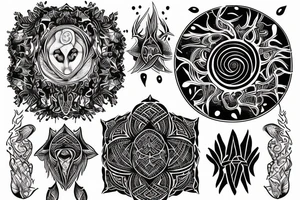 "Tibi Et Igni" - For you and for fire (indicating an extreme, all-or-nothing devotion) tattoo idea