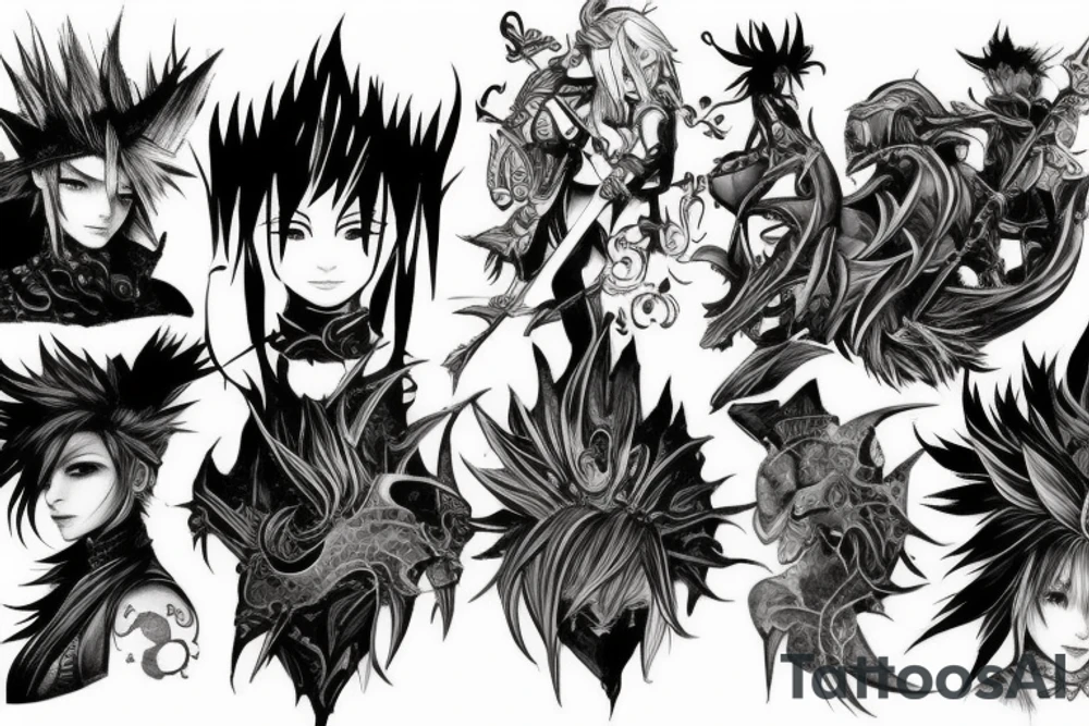final fantasy tattoo idea