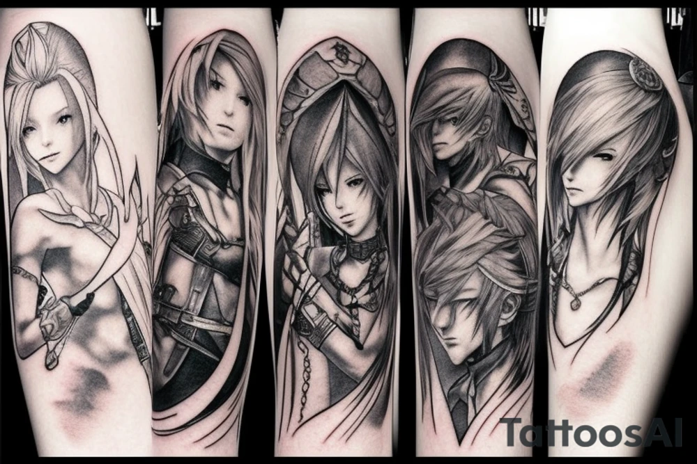final fantasy tattoo idea