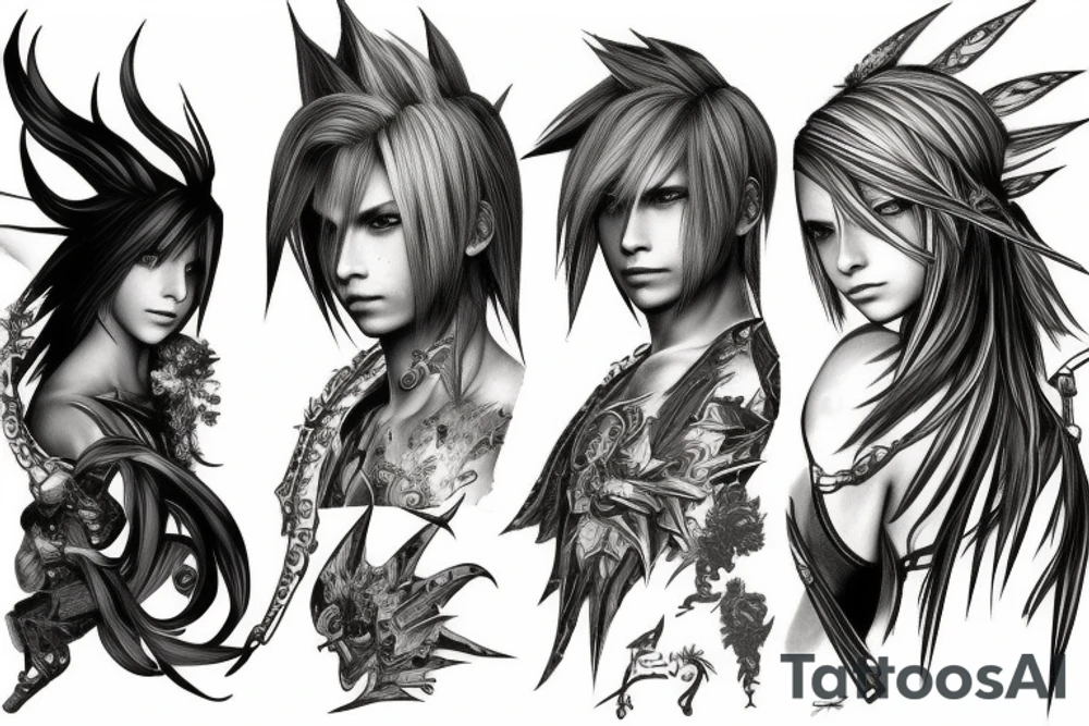 final fantasy X tattoo idea