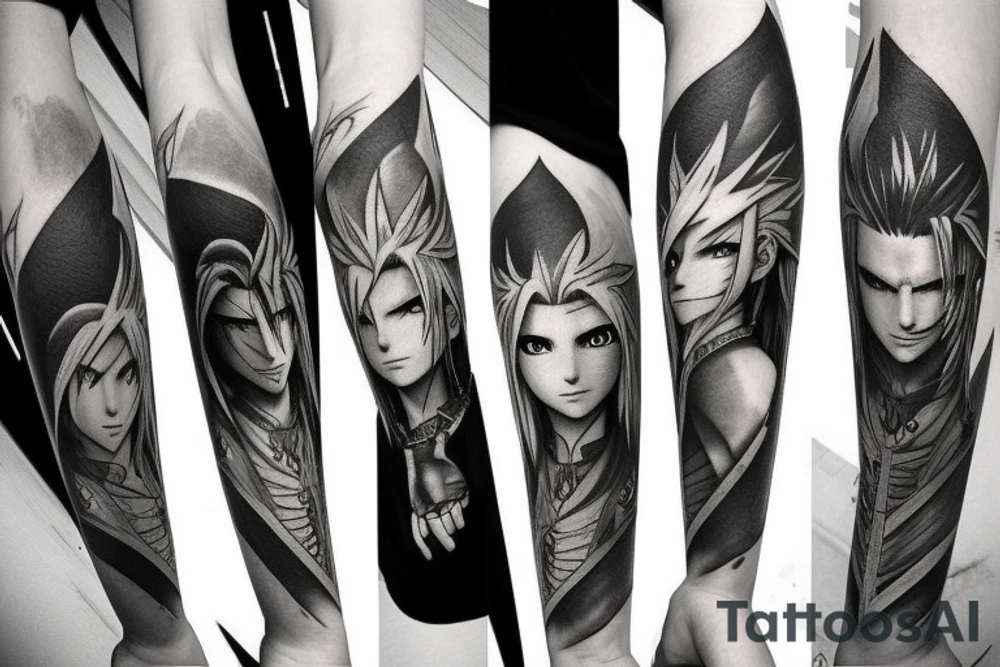 final fantasy VII tattoo idea