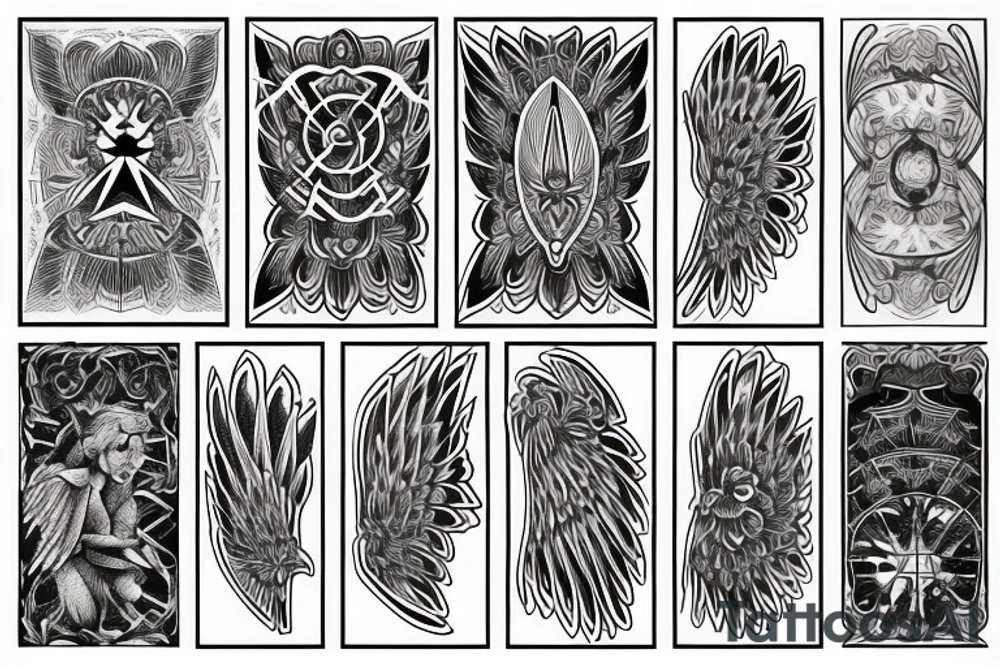wings tattoo idea