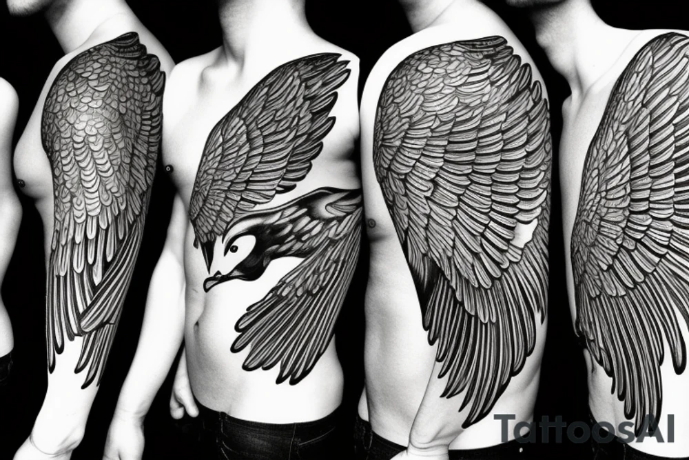 wings tattoo idea