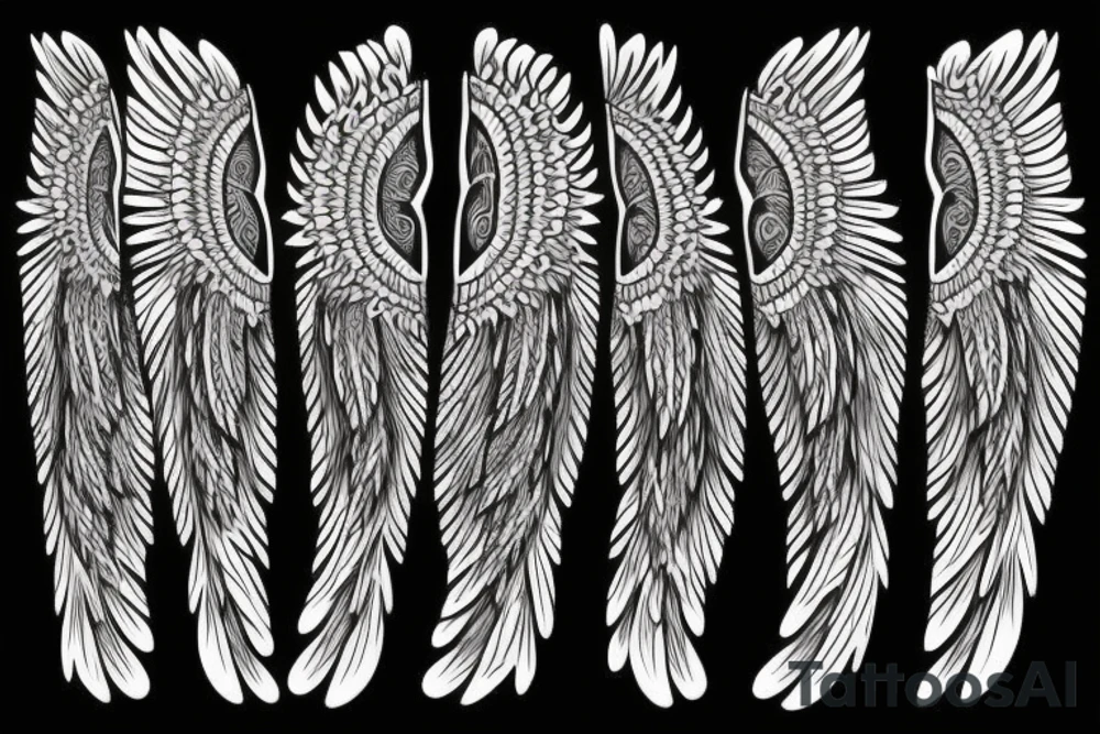 wings tattoo idea