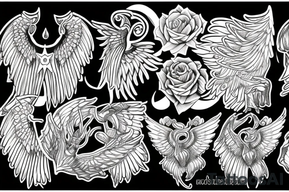 wings tattoo idea