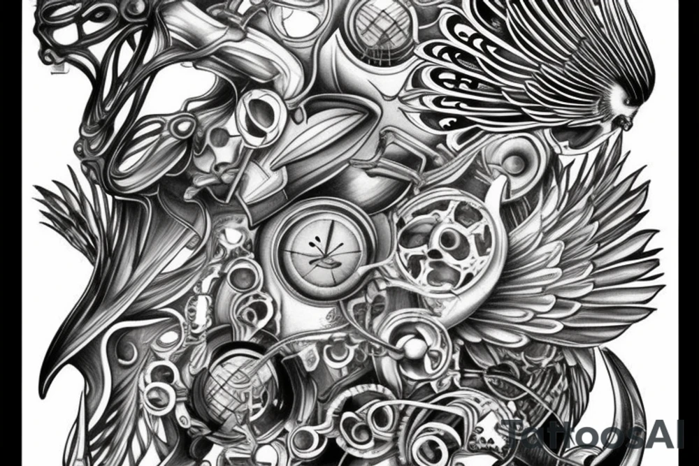 wings tattoo idea