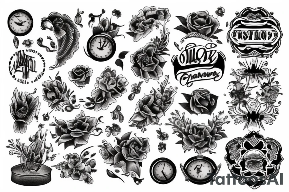 Old school traditional tattoo idea