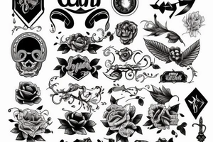 Old school traditional tattoo idea