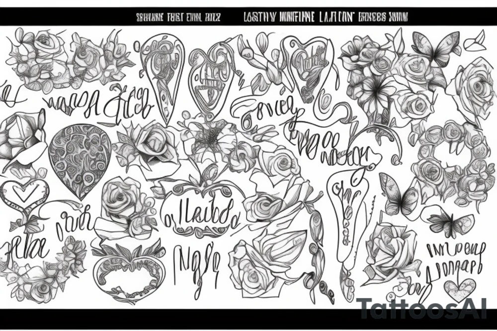 i love my lesbian wife tattoo idea