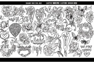 i love my lesbian wife tattoo idea