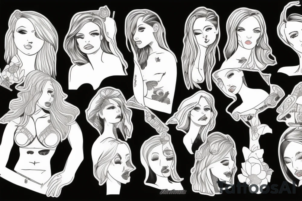 i love my hot lesbian wife tattoo idea
