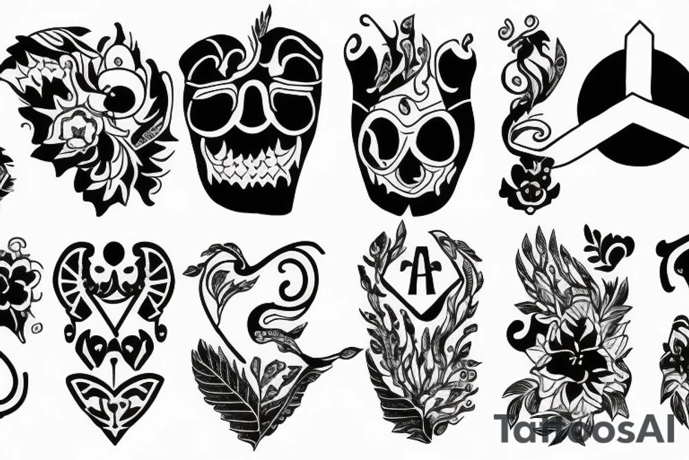 Discipline tattoo idea
