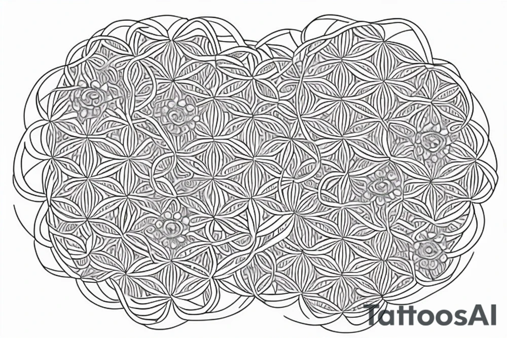 Flower of Life tattoo idea