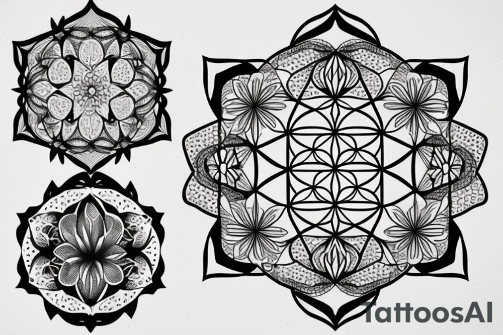 Flower of Life tattoo idea