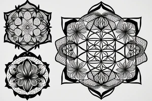 Flower of Life tattoo idea