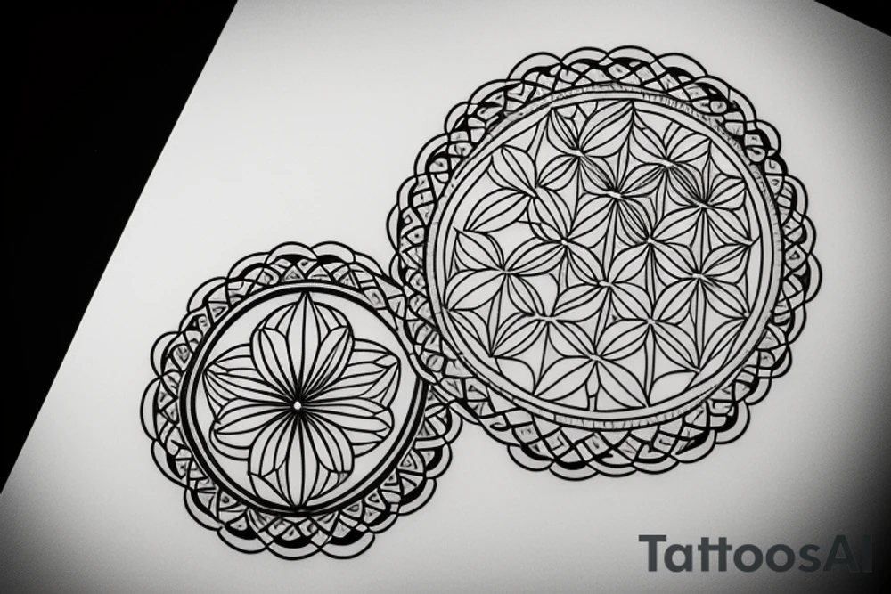 Flower of Life tattoo idea