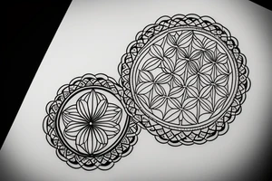 Flower of Life tattoo idea