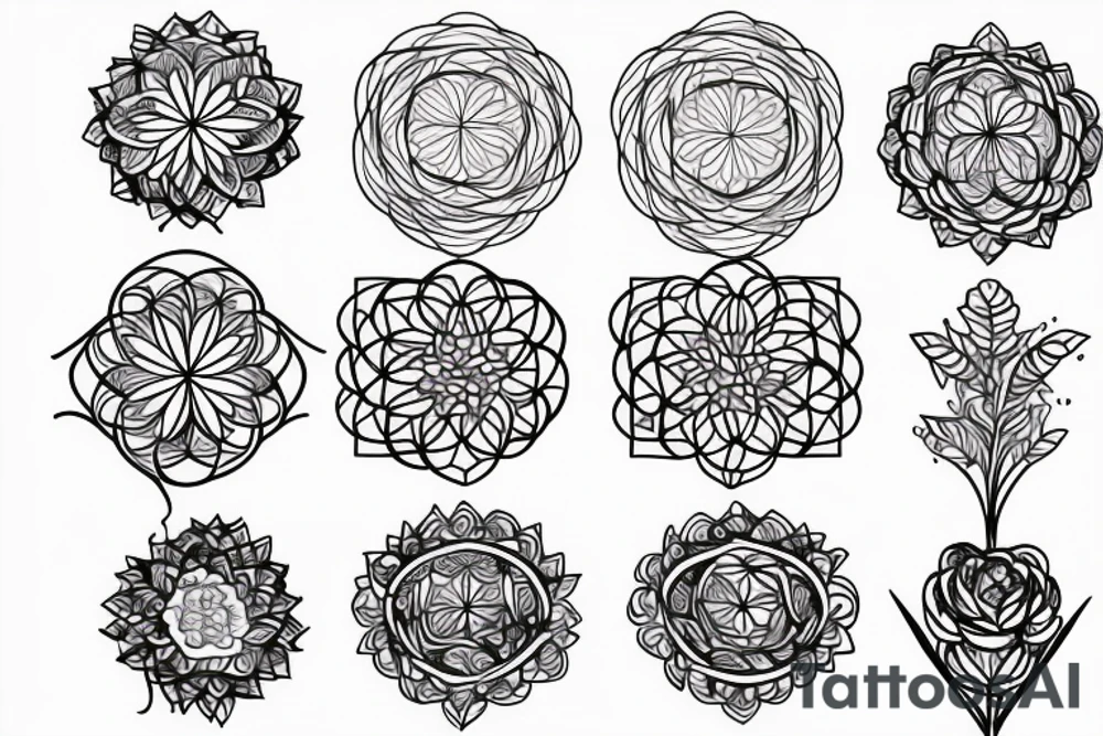Flower of Life tattoo idea