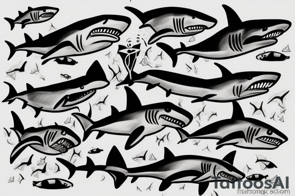 shark tattoo idea