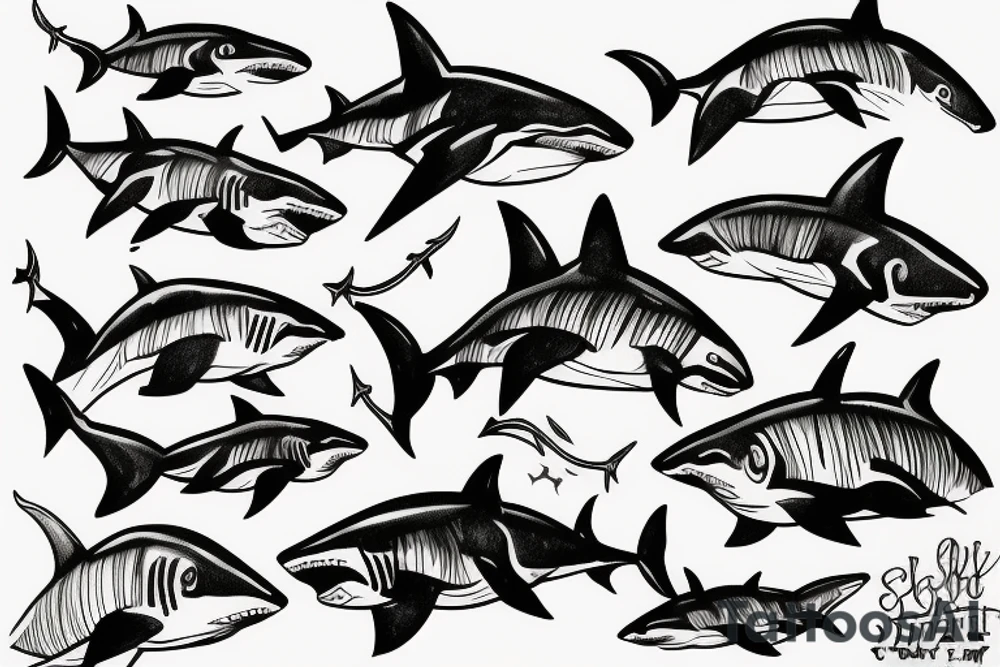 shark tattoo idea