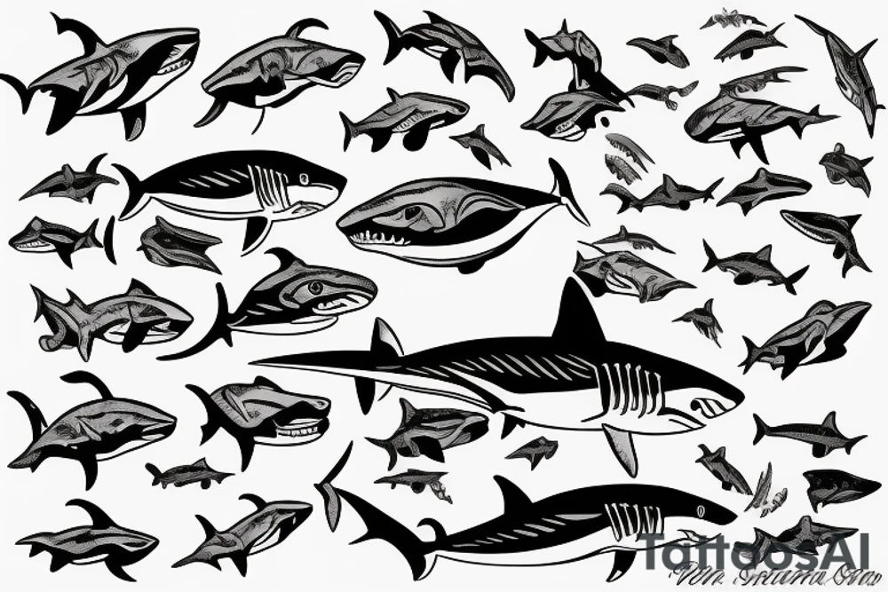 shark tattoo idea