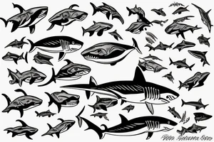shark tattoo idea