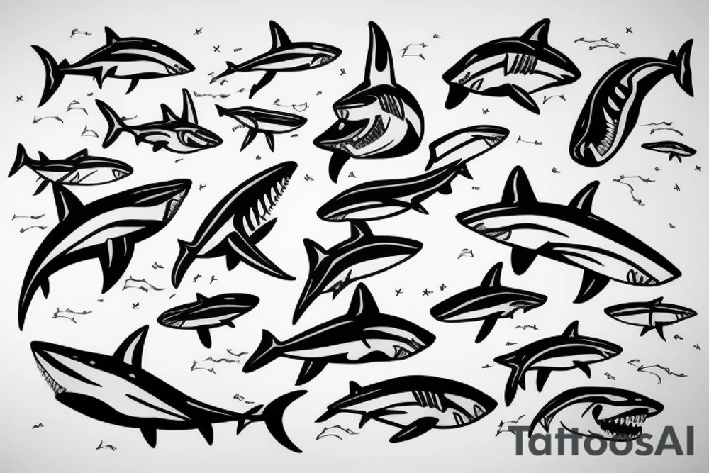 shark tattoo idea