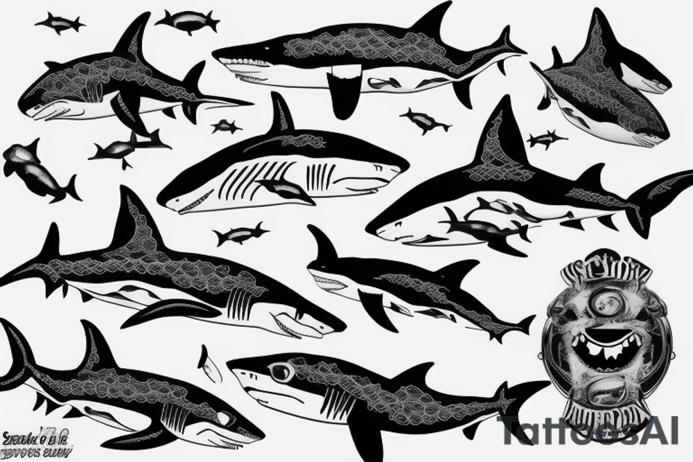 shark tattoo idea