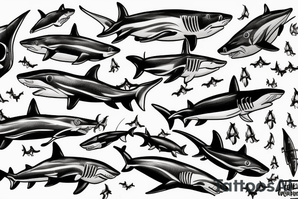 shark tattoo idea