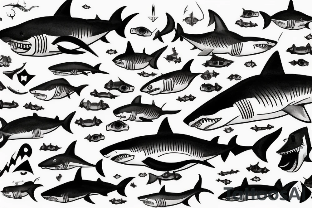 shark tattoo idea