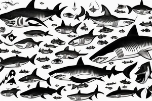 shark tattoo idea