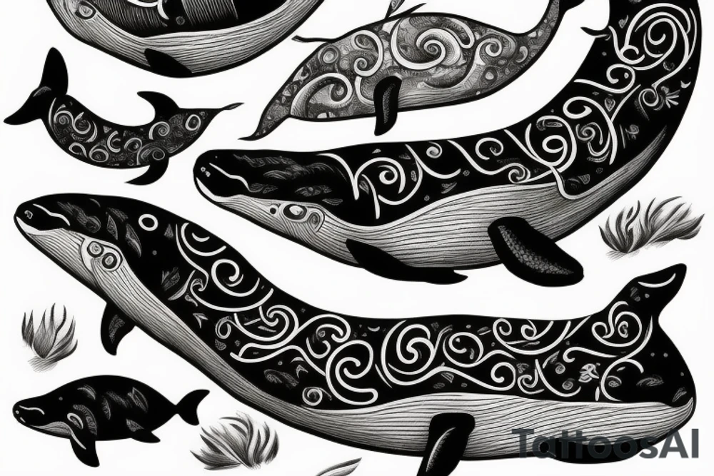 whale tattoo idea