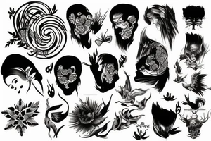 korean tattoo tattoo idea