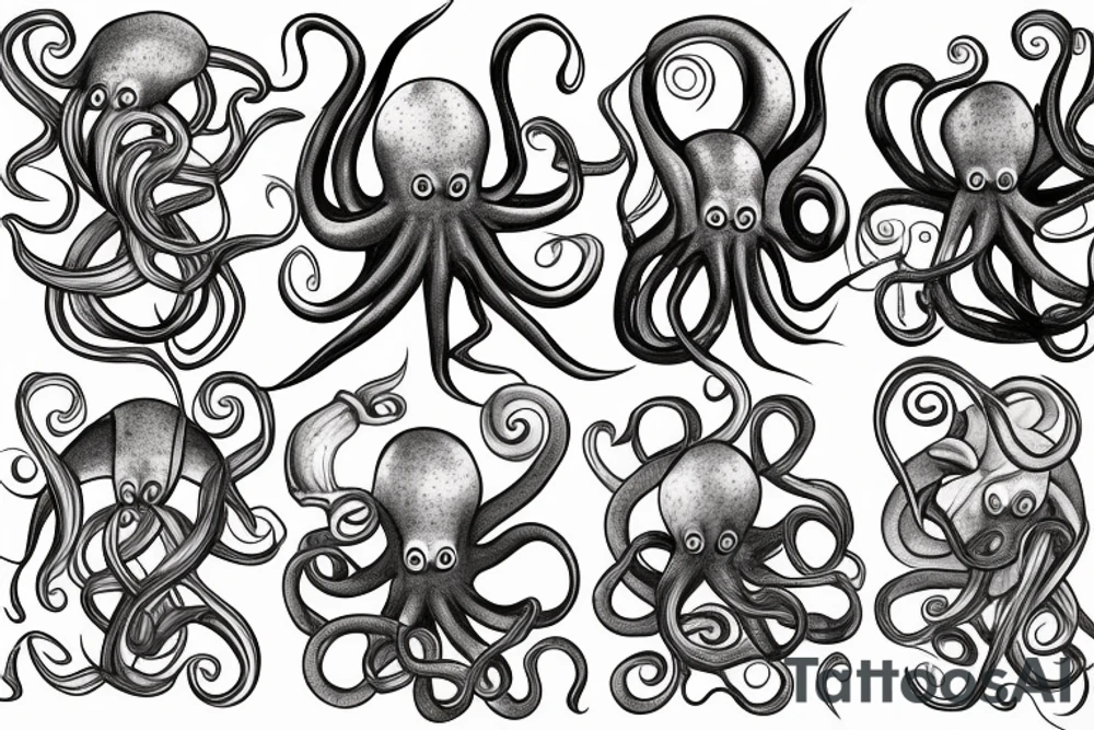 Octopus tattoo idea