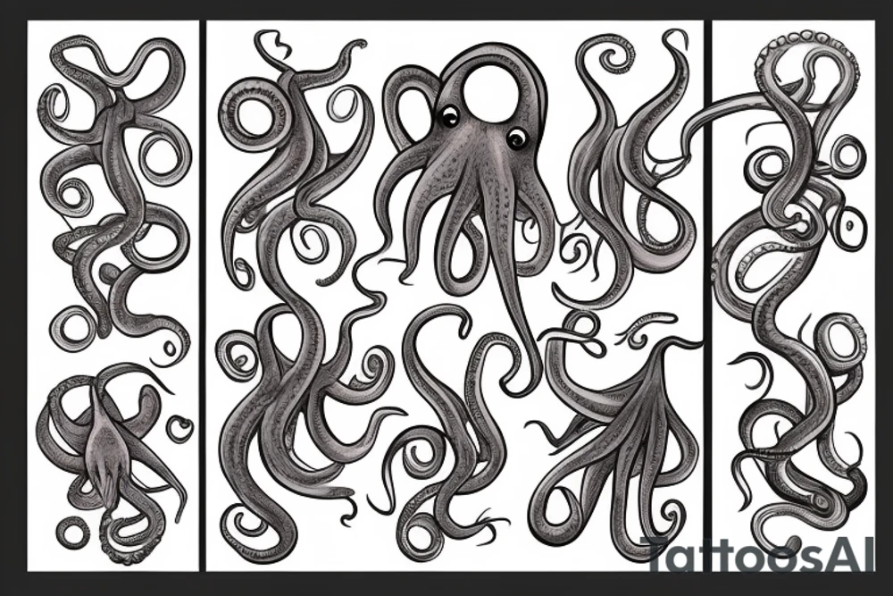 Octopus tattoo idea