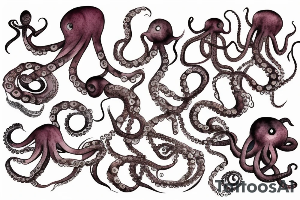 Octopus tattoo idea