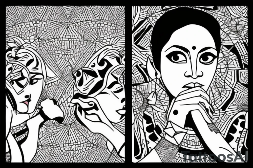 Saurav and reeshma in a sentence tattoo idea