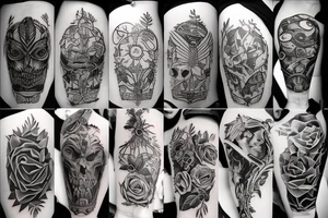 Ace of spaces thorns tattoo idea