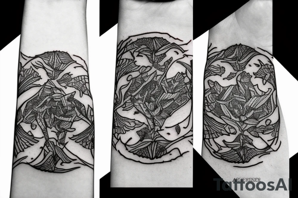 Ace of spaces thorns tattoo idea