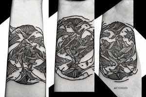 Ace of spaces thorns tattoo idea