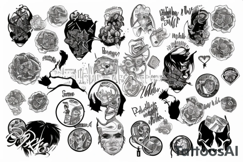 Money tattoo idea