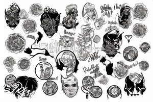 Money tattoo idea